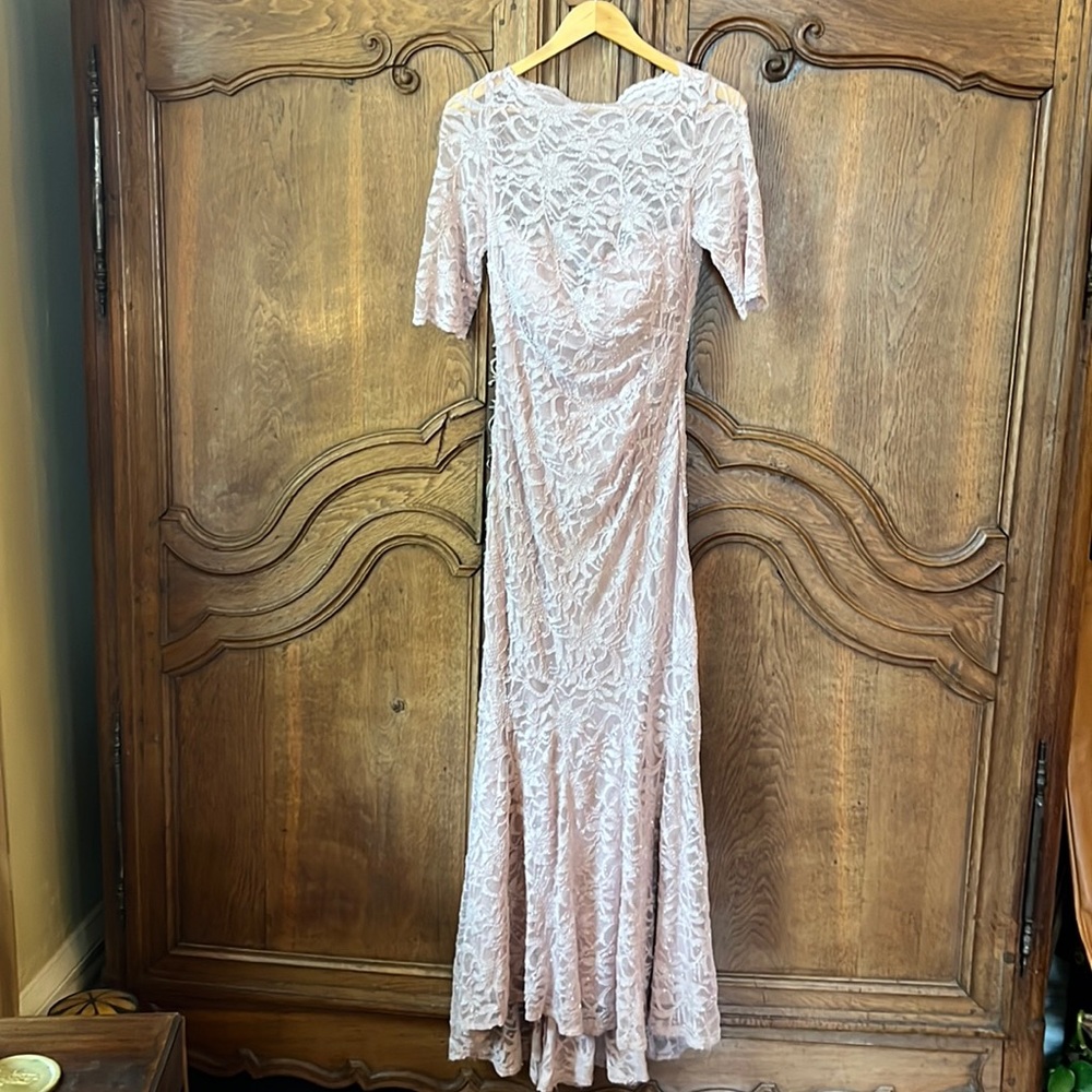 Light Pink Lace Nightwear Dress